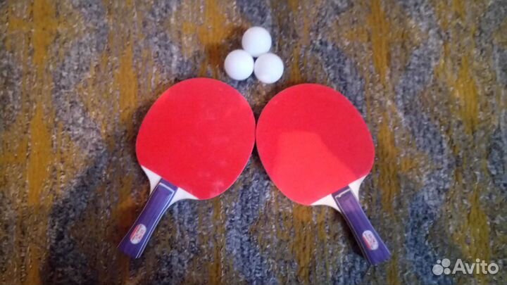 Ракетки и мячи для настольного тенниса