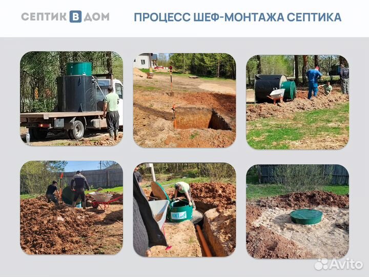 Септик на дачу Кибез