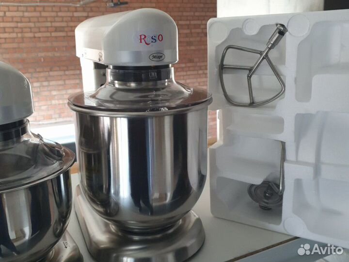 Миксер планетарный 5л, 7л, 10л и 25л Тестомесы 20