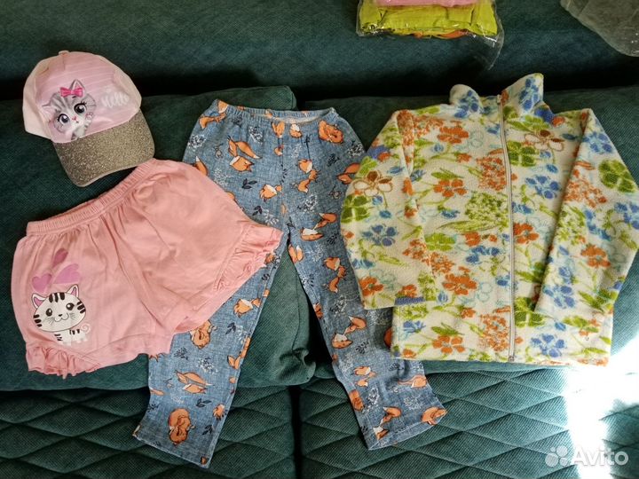 Вещи пакетом, на девочку, рост 104-116