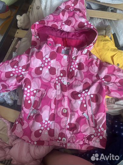 Куртка демисезонная для девочки 86 92