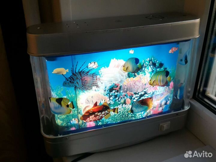 Светильник ночник Аквариум