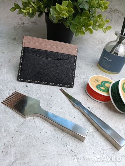Картхолдер из натуральной кожи