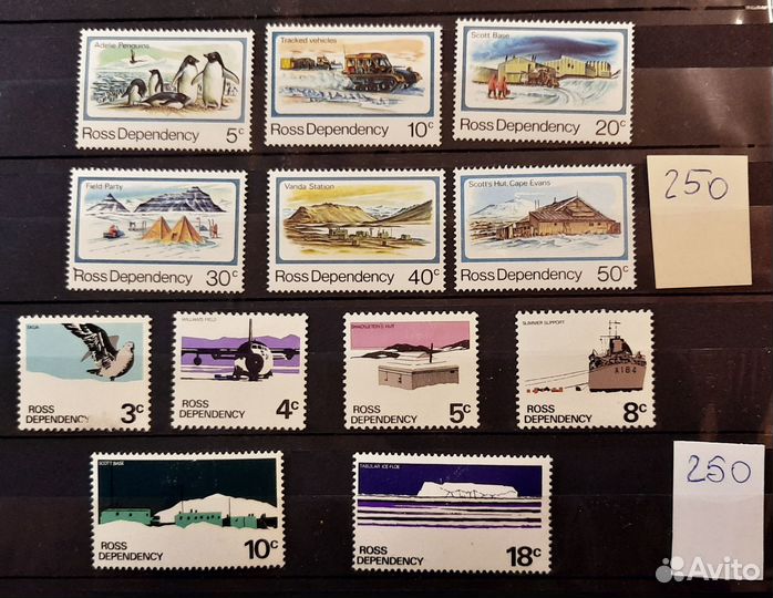 Ross Dependency, Тасмания, Св.Елена Фауна, Корабли