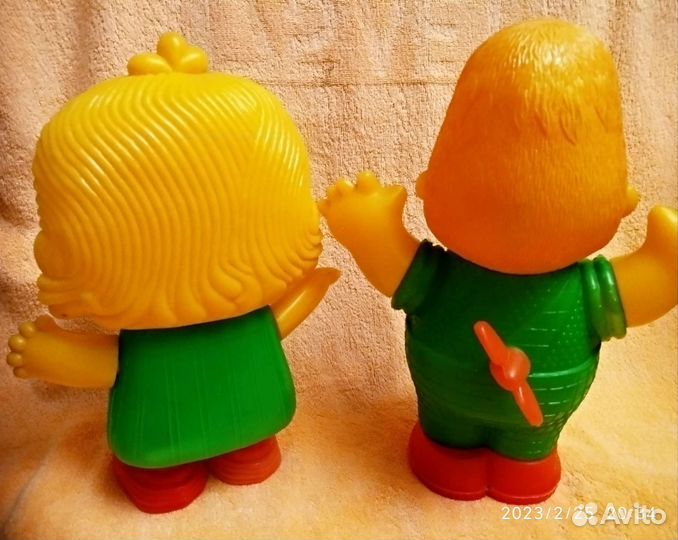 Пластмассовые игрушки СССР