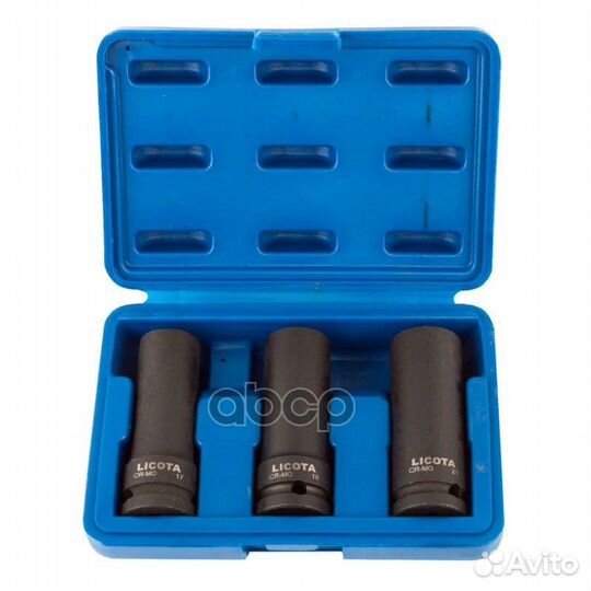 Набор головок для скругленного крепежа atf-3101