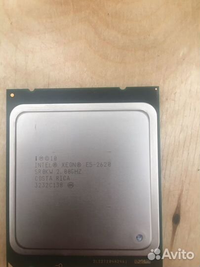 Процессор intel xeon E5-2620 2.00GHZ