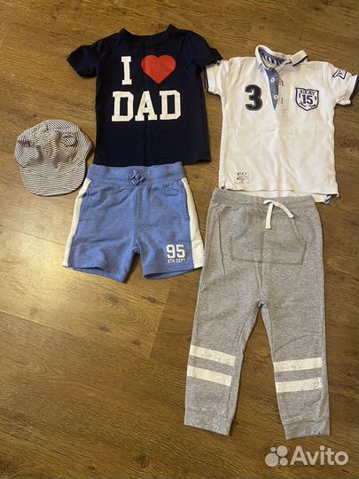 Пакет фирменных вещей на мальчика 92-98