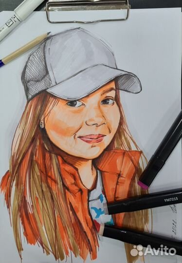 Шаржи, портреты