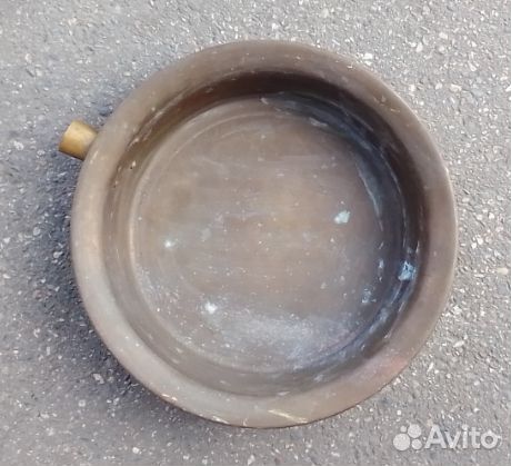 Латунный таз для варенья.ссср