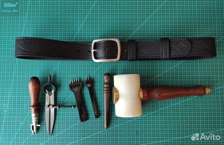 Ремень из натуральной кожи 42 мм