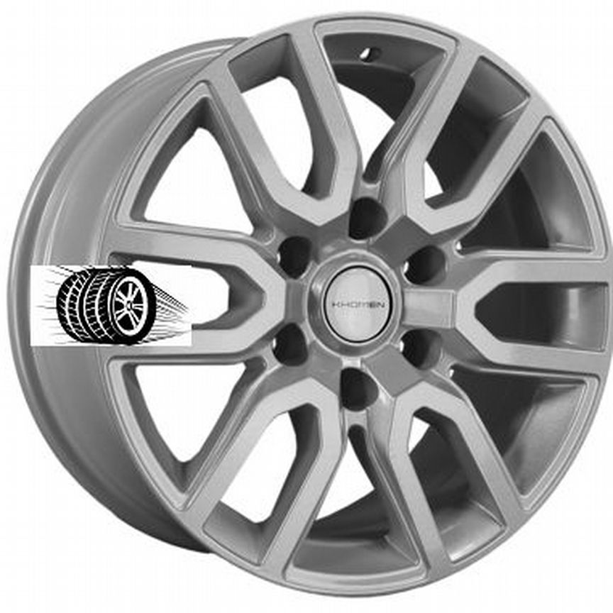 Литые диски Khomen Wheels 8×R17 6×139.7