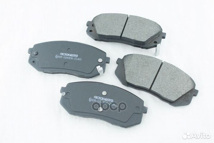 58101D4A00 колодки дисковые передние KIA Caren