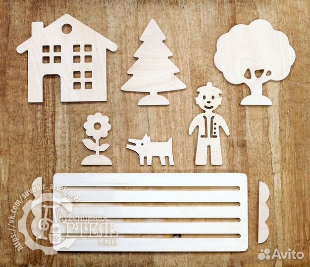 Деревянный алфавит И другие развивающие игрушки