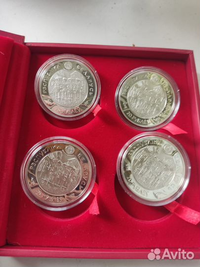 Набор серебряных монет. Мушкетёры