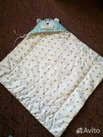 Конверт на выписку с комбинезоном