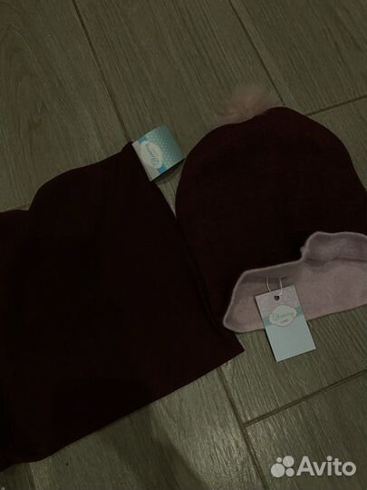 Шапка шарф демисезон