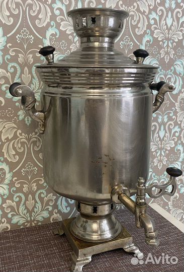 Самовар жаровый дровяной