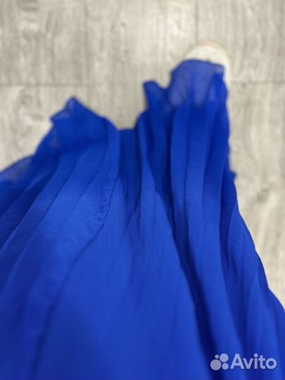 Платье синие весернее 46-48