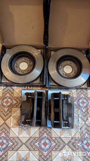 Тормоза передние Honda Civic, Accord