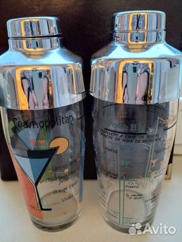 Шейкер для коктейлей2шт,подставки под кружку 4 шт