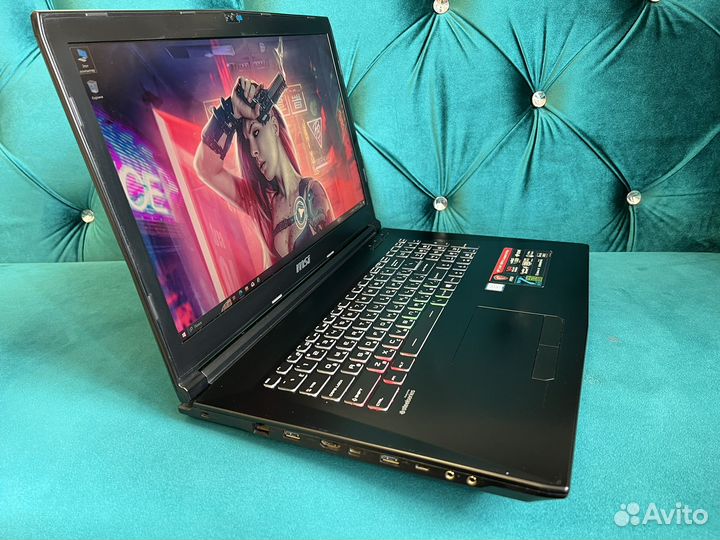 Игровой MSI GP72 17,3 i7 GTX1060 FHD IPS 16GB