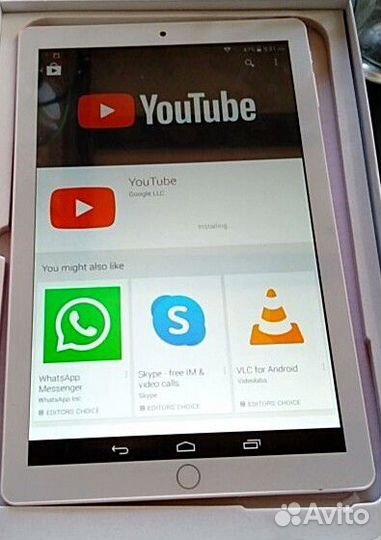 Планшет 10 дюймов 8gb RAM,128gb ROM новый
