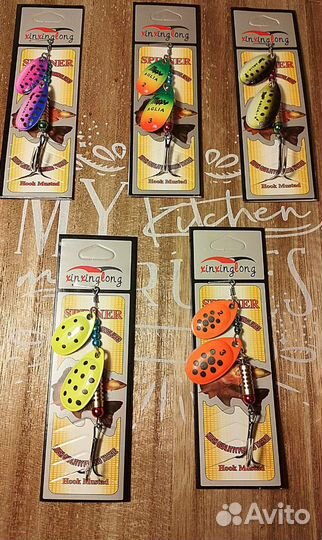 Блесна мепс набор 5 штук