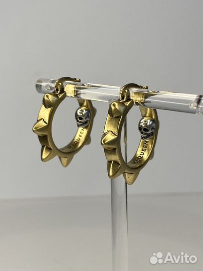 Серьги Alexander McQueen