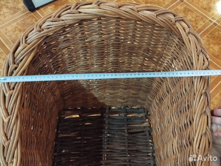 Детские санки плетеные