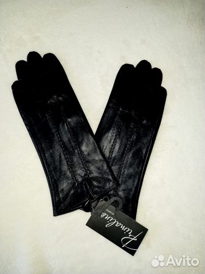 Перчатки натуральная кожа на обхват 16,5- 17см