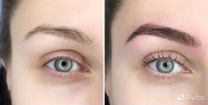Ламинирование ресниц и бровей