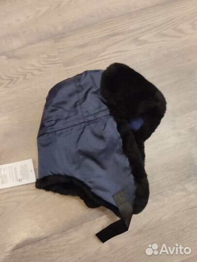 Шапка зимняя, ветрозащитная ржд