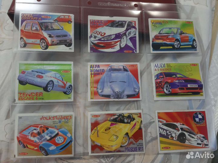 Вкладыши Турбо Turbo коллекция супер отличные