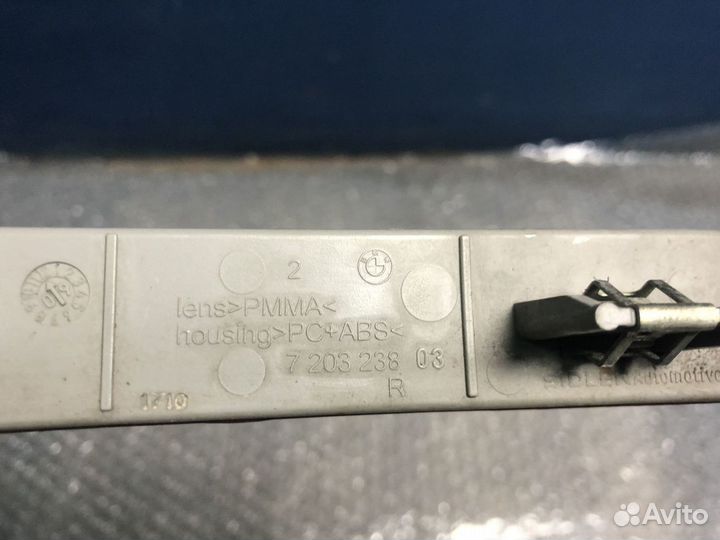 Катафот правый заднего бампера BMW 550i F10 N63