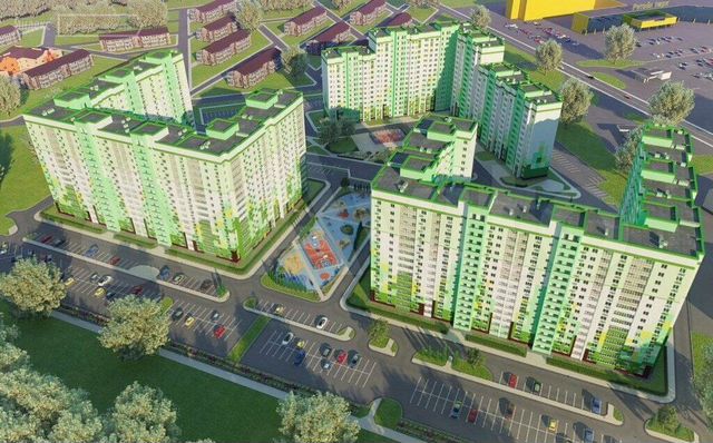 2-к. квартира, 63 м², 10/17 эт.