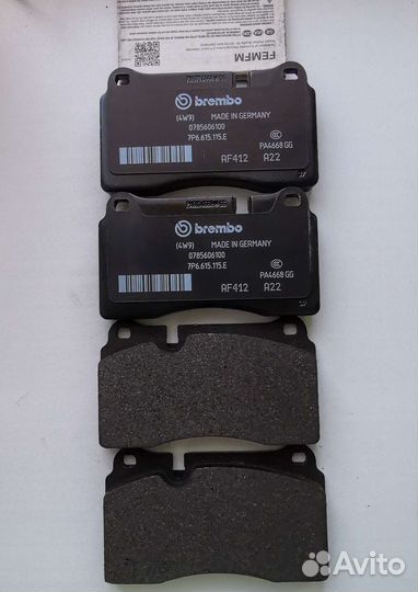 Тормозные колодки VAG 7L6698151K VW Touareg