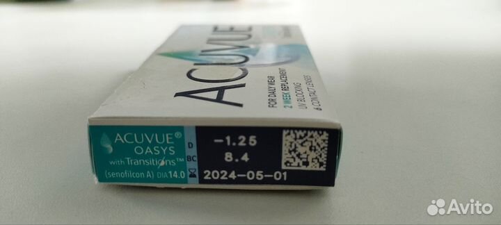 Линзы контактные acuvue oasys двухнедельные