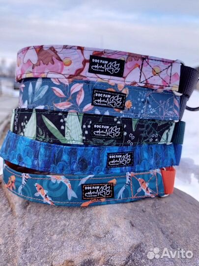 Ошейники для собак ручная работа