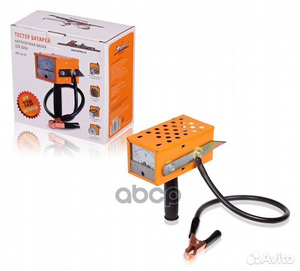 Вилка нагрузочная 12В 100А ABT-12-02 ABT-12-02