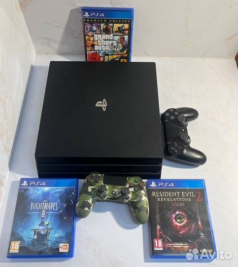 Sony playstation 4 PS4 pro 1tb CUH-7208B