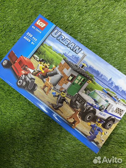 Конструктор cities: полицейский отряд С собакой