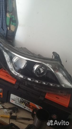 Фара правая Rio 3 2011 Рио линза