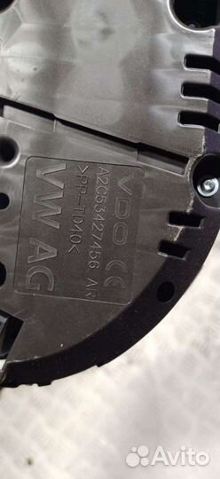 Щиток приборов (приборная панель) Skoda Octavia A7 2014