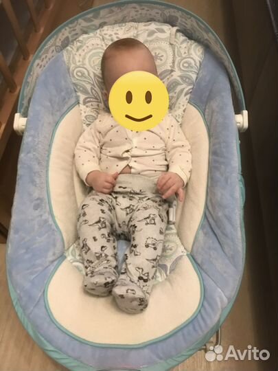 Электрокачели- шезлонг Nuovita для мальчика