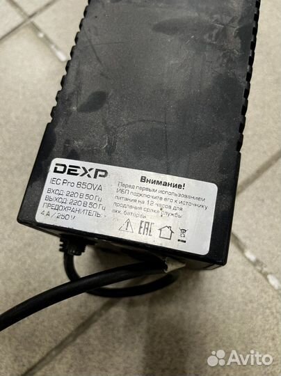 Источник бесперебойного питания dexp IEC PRO 850va