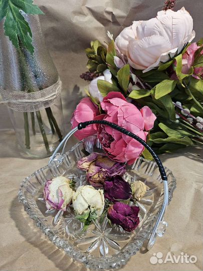 Ваза, конфетница-корзинка, салатница, фруктовница