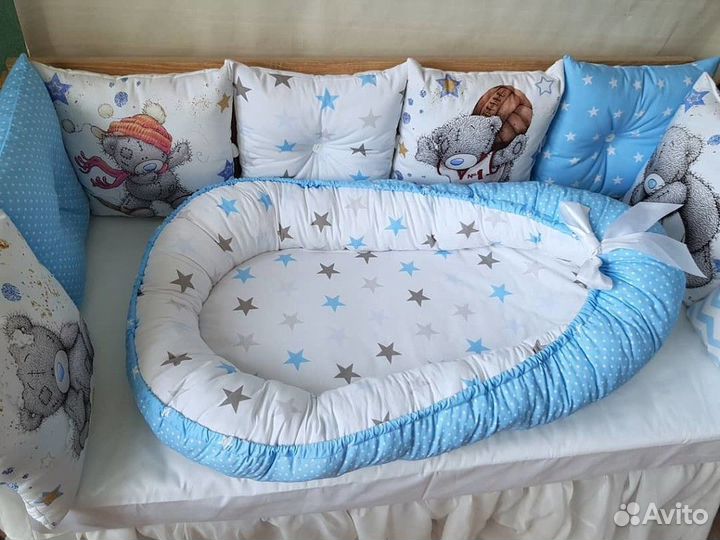 Кокон гнездышко для новорожденных