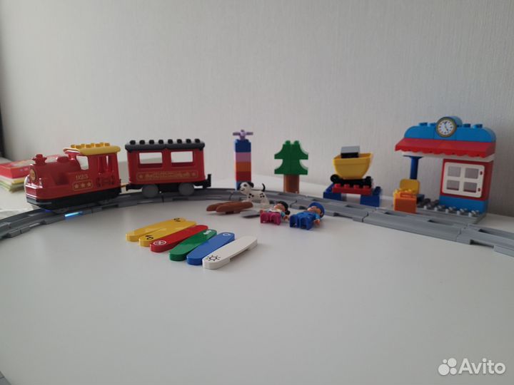 Lego duplo поезд 10874 полный набор с коробкой