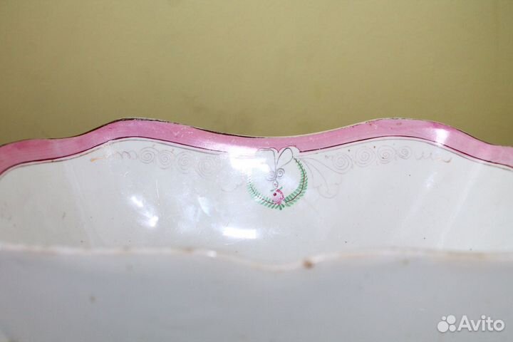 Фарфоровая менажница, блюдо Кузнецов. До 1917г